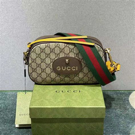 vintage gucci crossbody messenger bag|Gucci unisex Messenger bag.